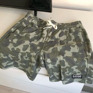 G-Star Raw Brushed Camo Sweat Pant Shorts